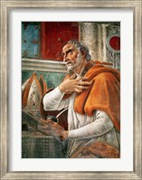 St. Augustine in his Cell, c.1480 Fine Art Print