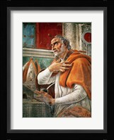 St. Augustine in his Cell, c.1480 Fine Art Print