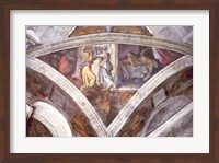 Sistine Chapel Ceiling: Judith Carrying the Head of Holofernes Fine Art Print