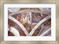 Sistine Chapel Ceiling: Judith Carrying the Head of Holofernes Fine Art Print