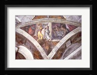 Sistine Chapel Ceiling: Judith Carrying the Head of Holofernes Fine Art Print