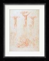 Study of Three Crosses Fine Art Print