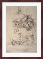 The Fall of Phaethon, 1533 Fine Art Print