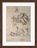 The Fall of Phaethon, 1533 Fine Art Print