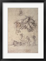 The Fall of Phaethon, 1533 Fine Art Print