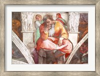 Sistine Chapel Ceiling: The Prophet Jeremiah Fine Art Print