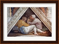 Sistine Chapel Ceiling: The Ancestors of Christ Fine Art Print