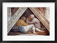 Sistine Chapel Ceiling: The Ancestors of Christ Fine Art Print