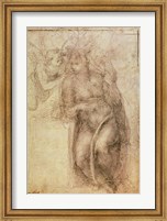 Inv.1895-9-15-516.recto (w.72) Study for the Annunciation Fine Art Print