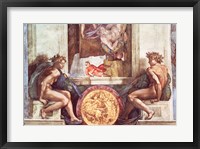 Sistine Chapel Ceiling: Ignudi Fine Art Print