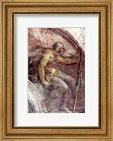 Sistine Chapel Ceiling: One of the Ancestors of God Fine Art Print