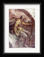Sistine Chapel Ceiling: One of the Ancestors of God Fine Art Print