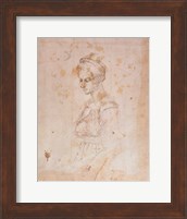 W.41 Sketch of a woman Fine Art Print