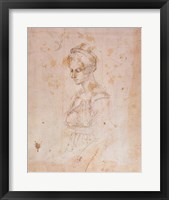 W.41 Sketch of a woman Fine Art Print