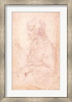 W.40 Sketch of a female figure Fine Art Print