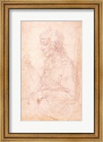 W.40 Sketch of a female figure Fine Art Print