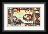 Sistine Chapel Ceiling: Creation of Adam, 1510 Fine Art Print
