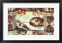 Sistine Chapel Ceiling: Creation of Adam, 1510 Fine Art Print