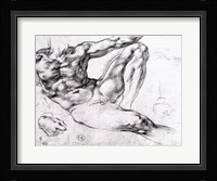 Study for the Creation of Adam Fine Art Print