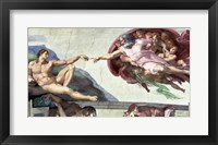 Sistine Chapel Ceiling (1508-12): The Creation of Adam, 1511-12 Fine Art Print
