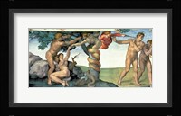 Sistine Chapel Ceiling (1508-12): The Fall of Man, 1510 Fine Art Print