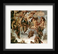 The Righteous Drawn up to Heaven, detail from 'The Last Judgement', in the Sistine Chapel, c.1508-12 Fine Art Print