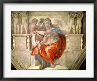 Sistine Chapel Ceiling: Delphic Sibyl Fine Art Print