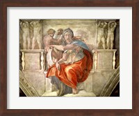Sistine Chapel Ceiling: Delphic Sibyl Fine Art Print
