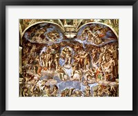 Sistine Chapel: The Last Judgement, 1538-41 Fine Art Print