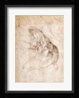 Study for The Creation of Adam Fine Art Print