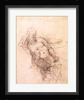 Study for Noah in 'The Drunkenness of Noah', 1508-12 Fine Art Print