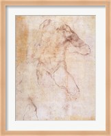 Study of a male nude Fine Art Print