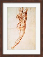 Nude, study for the Battle of Cascina Fine Art Print