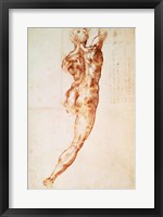 Nude, study for the Battle of Cascina Fine Art Print