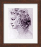 Ideal Head of a Woman, c.1525-28 Fine Art Print