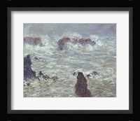 Storm, off the Coast of Belle-Ile, 1886 Fine Art Print