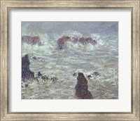 Storm, off the Coast of Belle-Ile, 1886 Fine Art Print