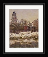 The Church at Vetheuil, 1879 Fine Art Print