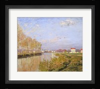 The Seine at Argenteuil, 1873 Fine Art Print
