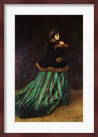 Camille, or The Woman in the Green Dress, 1866 Fine Art Print