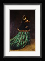 Camille, or The Woman in the Green Dress, 1866 Fine Art Print