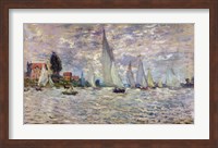The Boats, or Regatta at Argenteuil, c.1874 Fine Art Print