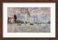 The Boats, or Regatta at Argenteuil, c.1874 Fine Art Print