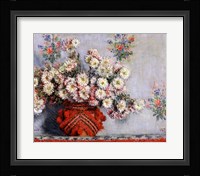 Chrysanthemums, 1878 Fine Art Print