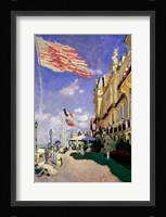 The Hotel des Roches Noires at Trouville, 1870 Fine Art Print