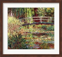 Waterlily Pond: Pink Harmony, 1900 Fine Art Print