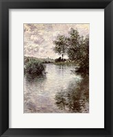 The Seine at Vetheuil, 1879 Fine Art Print