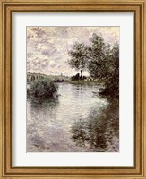 The Seine at Vetheuil, 1879 Fine Art Print