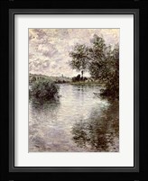 The Seine at Vetheuil, 1879 Fine Art Print