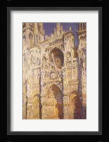 Rouen Cathedral in Full Sunlight: Harmony in Blue and Gold, 1894 Fine Art Print